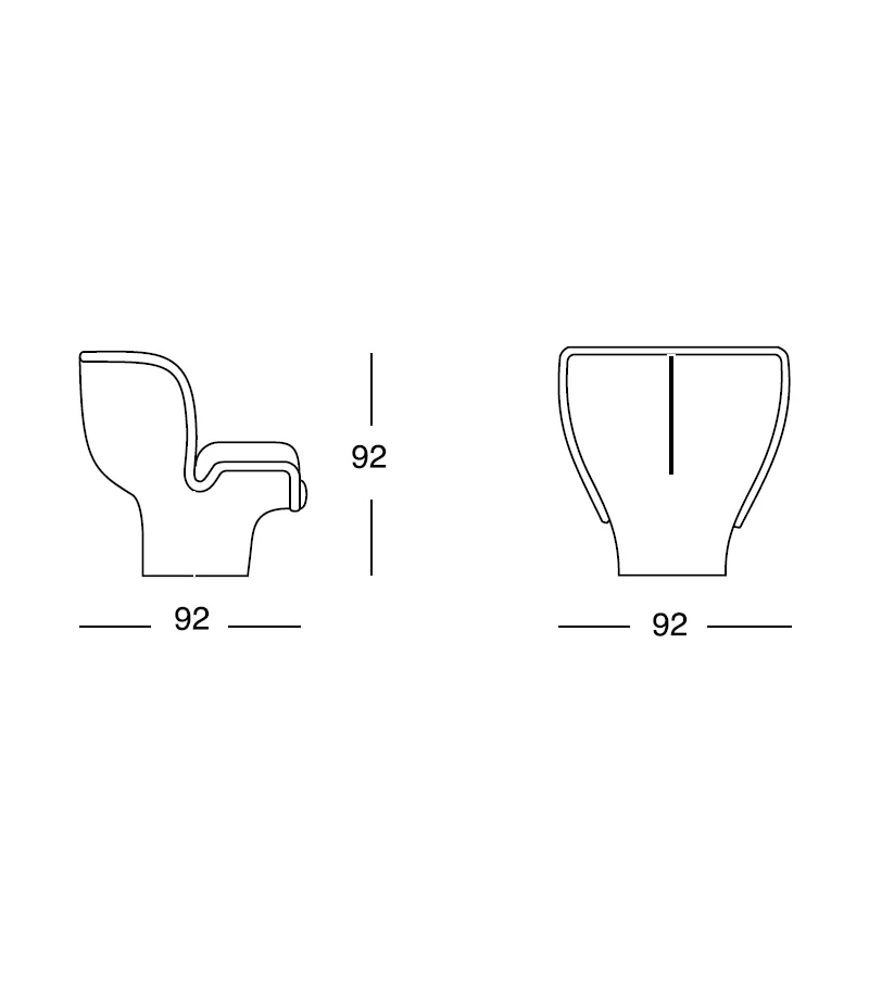 Elda Chair černá/světle-hnědá kůže